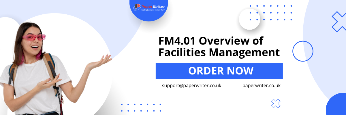 FM4.01 Overview of Facilities Management