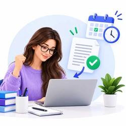 Checked & delivered within deadline